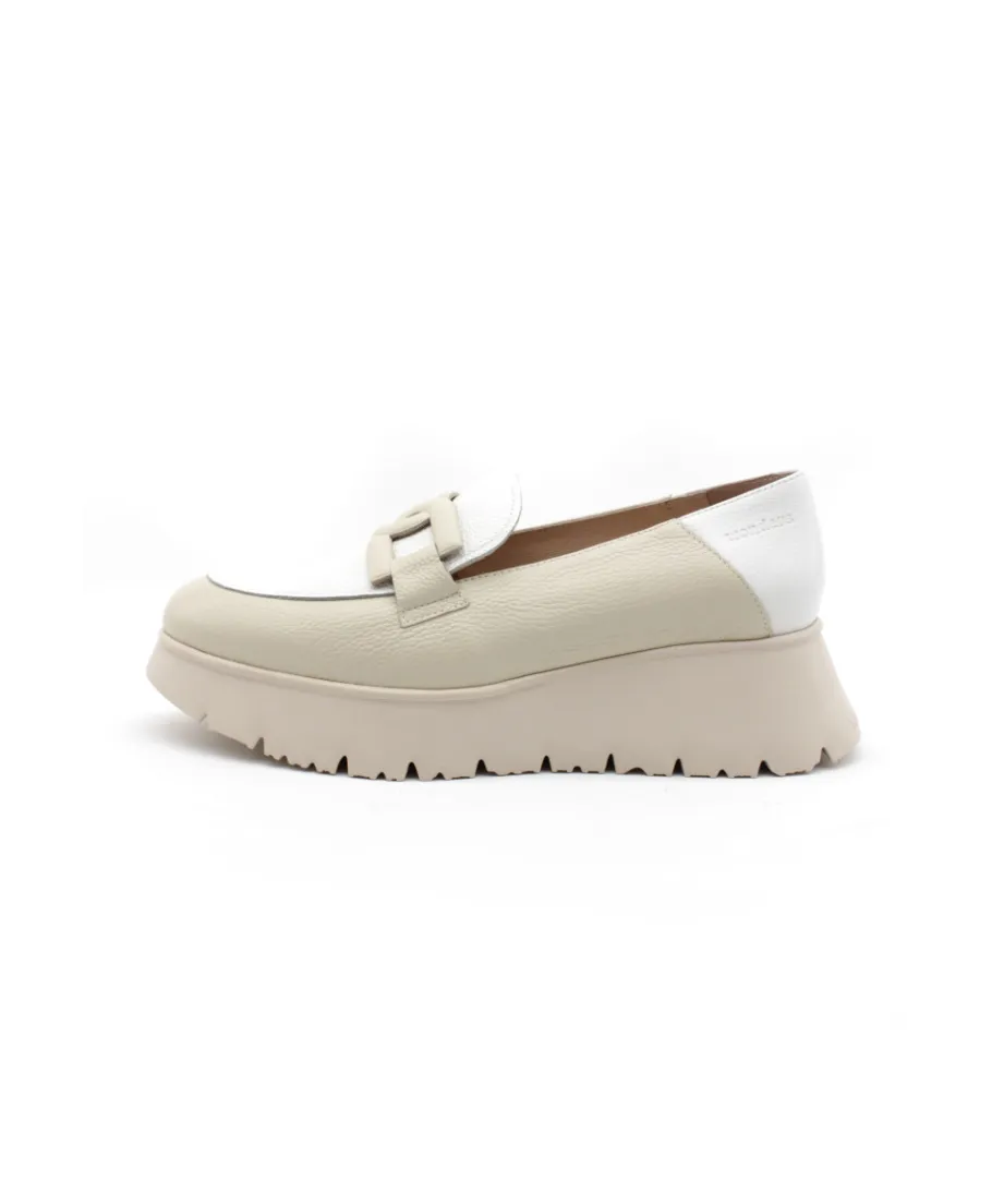 Discount L'Empreinte Chaussures WONDERS C7301 CREME