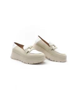 Discount L'Empreinte Chaussures WONDERS C7301 CREME