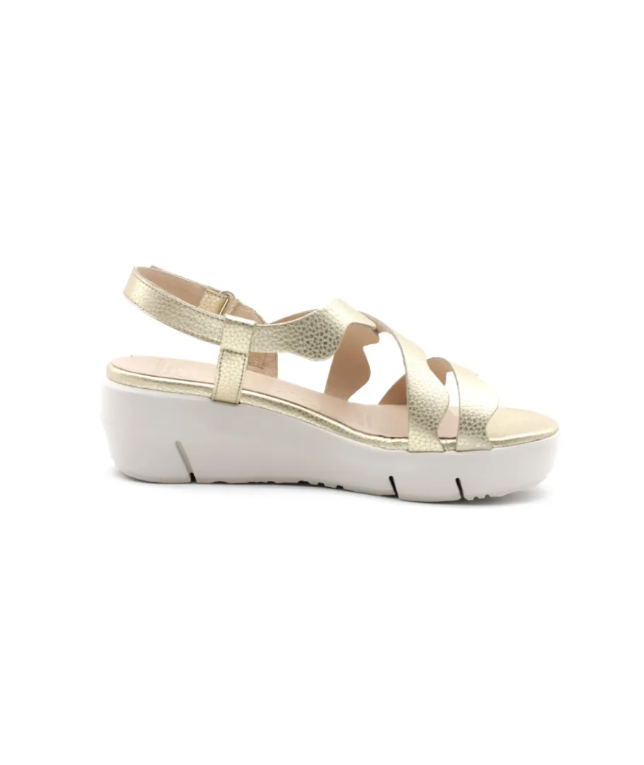 Shop L'Empreinte Chaussures WONDERS D8280 or
