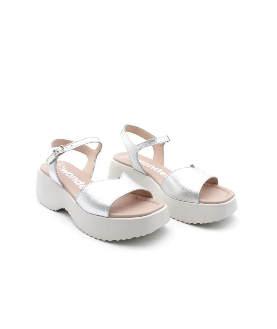Cheap L'Empreinte Chaussures WONDERS D9707 argent