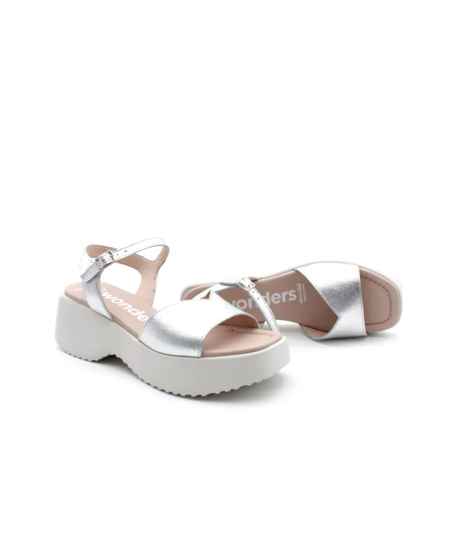 Cheap L'Empreinte Chaussures WONDERS D9707 argent
