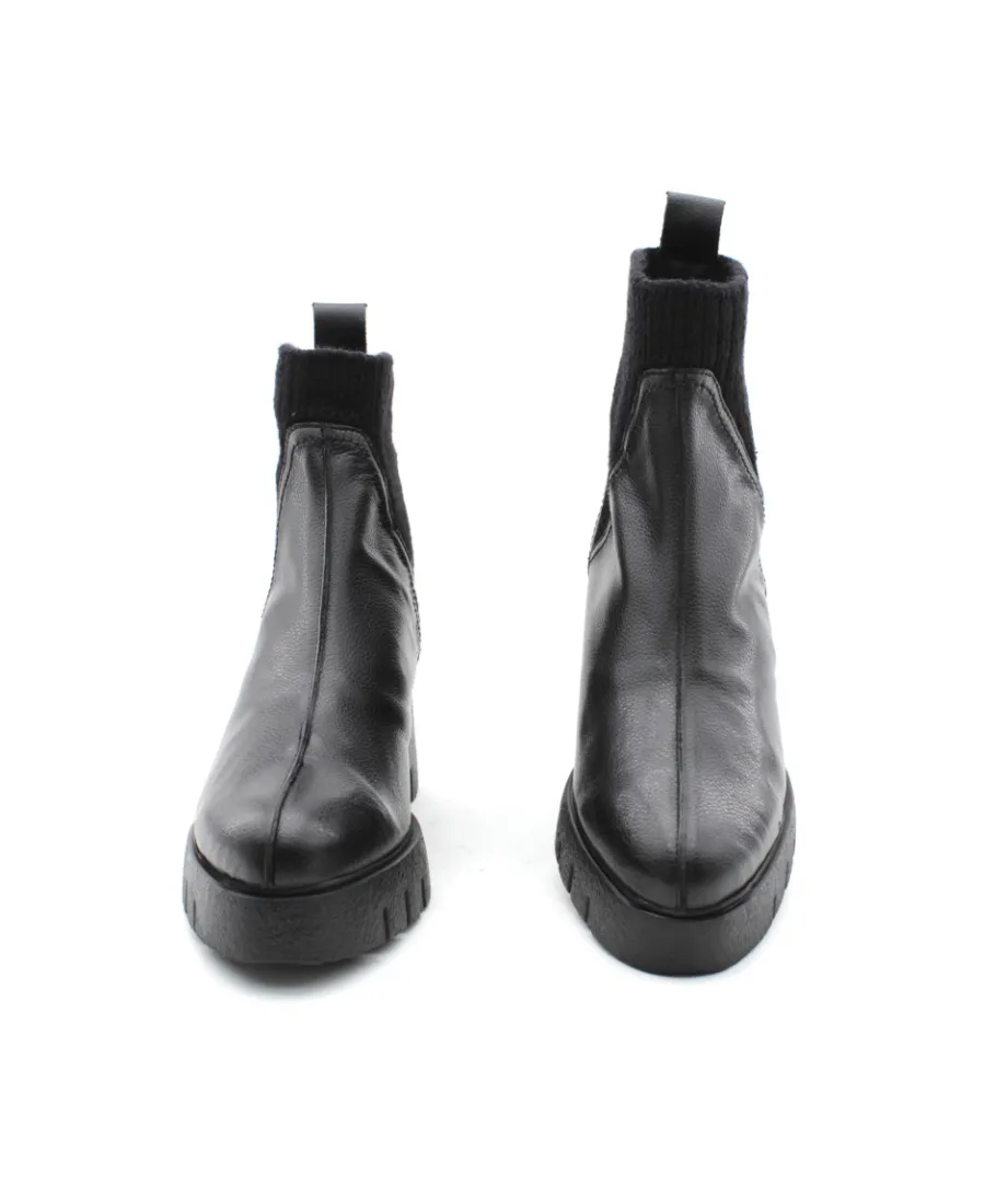 Discount L'Empreinte Chaussures WONDERS E6242 noir