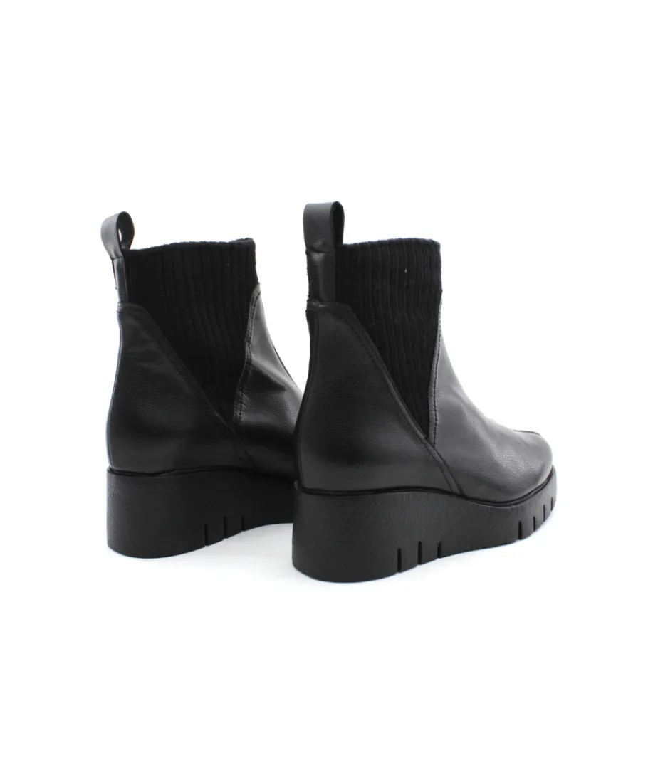 Discount L'Empreinte Chaussures WONDERS E6242 noir