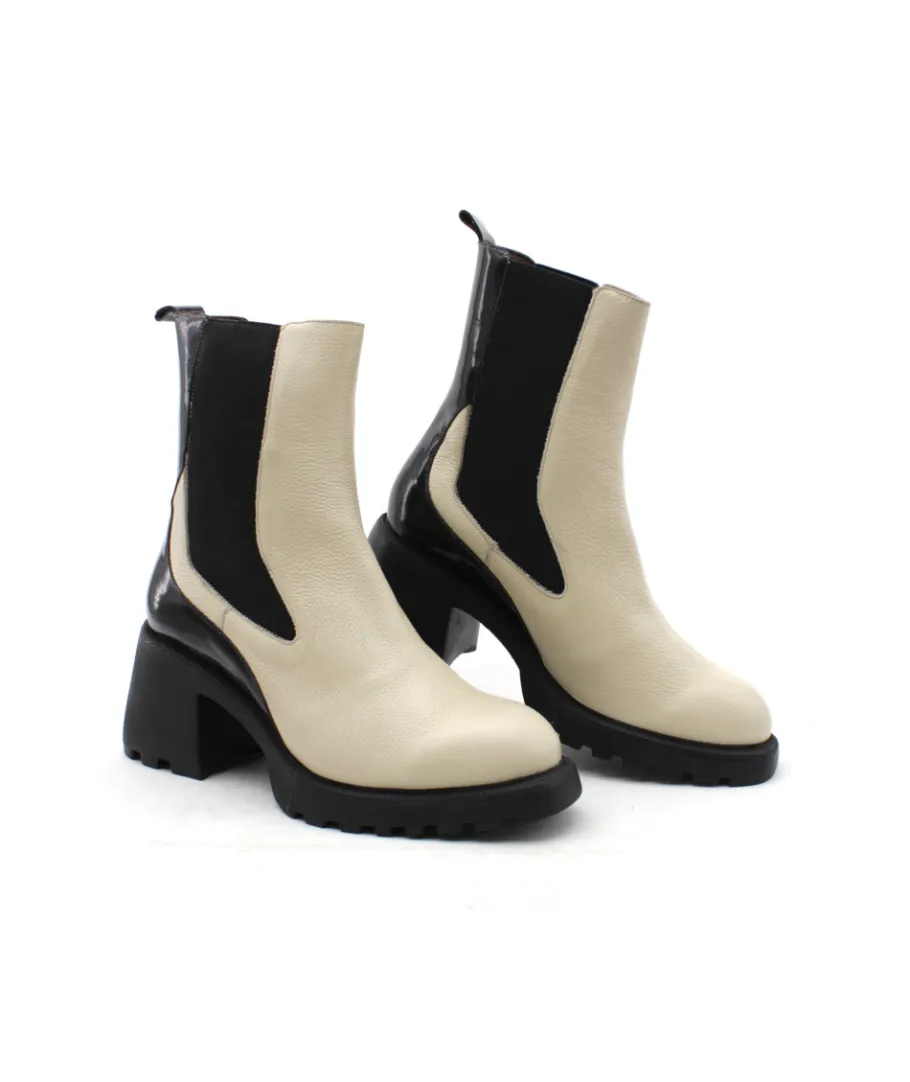 Outlet L'Empreinte Chaussures WONDERS G6705 Crème
