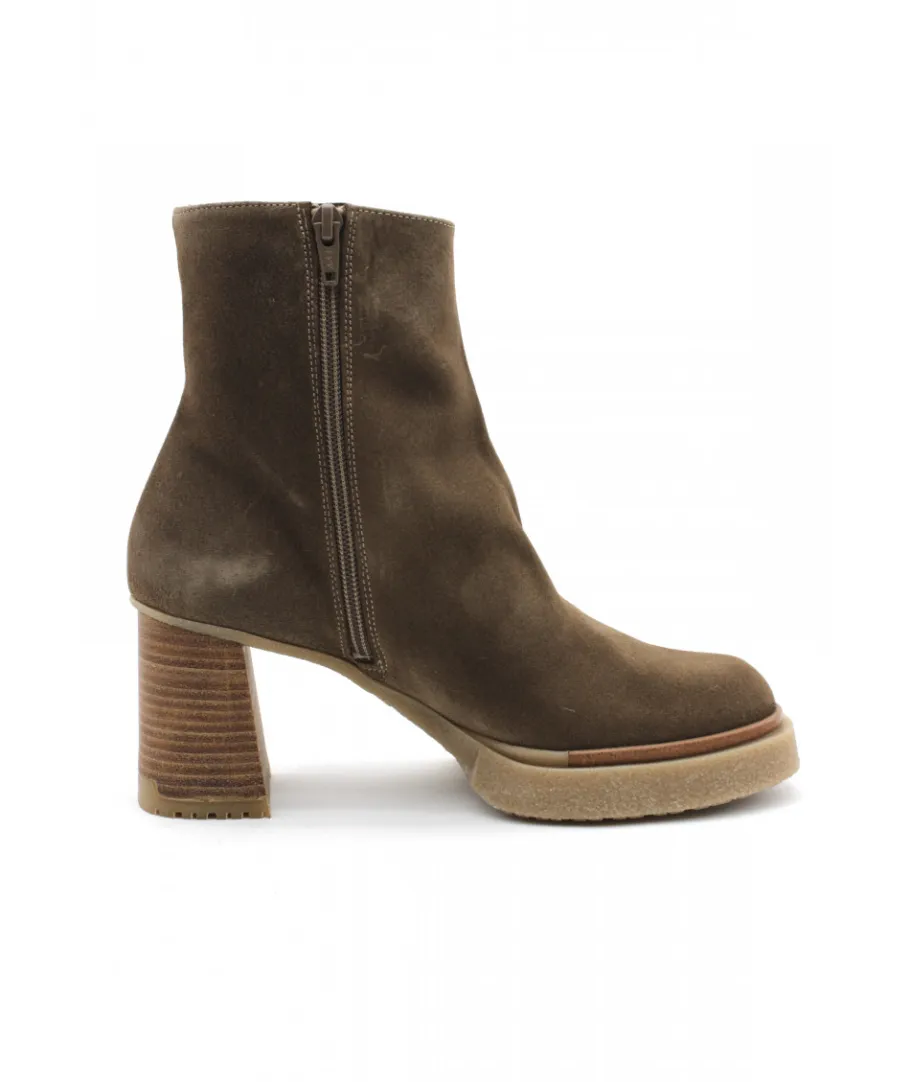 New L'Empreinte Chaussures WONDERS H5203 taupe