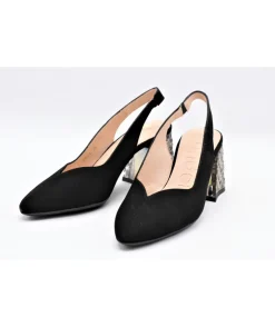 Discount L'Empreinte Chaussures WONDERS L9901 noir